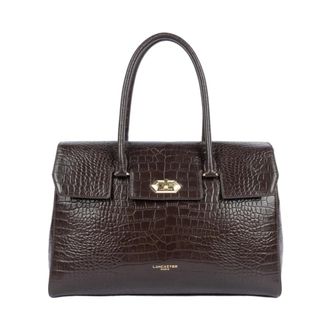 Lancaster Tr&egrave;s grand sac cabas &eacute;paule Exo - Bags - Mujer - Marr&oacute;n - ONE SIZE