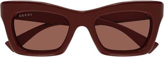 Gucci Brown Square Ladies Sunglasses GG1773SA 002 51