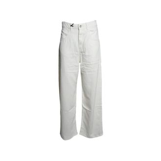 Icon Denim Los Angeles Jeans Poppy de pernera ancha - Jeans - Mujer - Blanco - W27