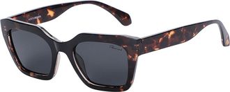 North Beach Kiss Polarized 70808 Womens Sunglasses Tortoiseshell Size 52