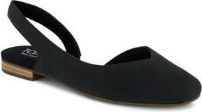 Toms Alene Slingback Half dOrsay Flat in Black at Nordstrom Rack, Size 7.5