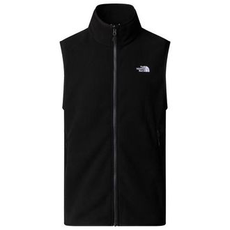 The North Face Glacier Fleece Vest Fleecegilet f&uuml;r Herren | schwarz