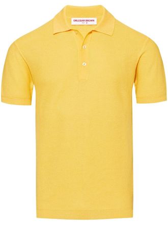 Orlebar Brown Polo Maranon - Arancione