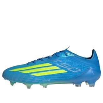 adidas F50 Elite FG Lucid Ray Blue Solar Yellow JR6450