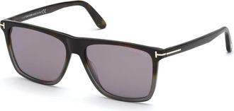 Tom Ford Fletcher Zonnebril - Heren - Zonnebrillen - Bruin - 59 MM - Accessoires