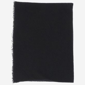 Faliero Sarti Womens Scarf Adriel Black Cashmere Scarfs