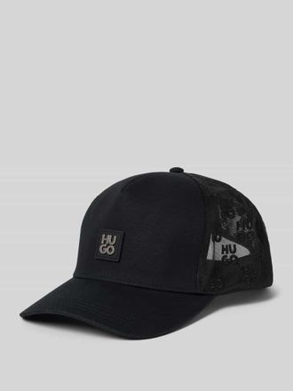 HUGO BOSS Cap mit Logo Applikation in Black, Gr&ouml;&szlig;e 1