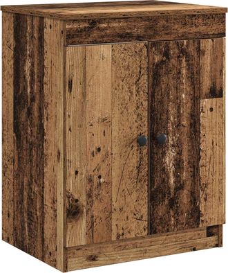 vidaXL Mueble De Cuarto De Ba&ntilde;o Madera Envejecida 54 X 41 X 70 Cm Vidaxl
