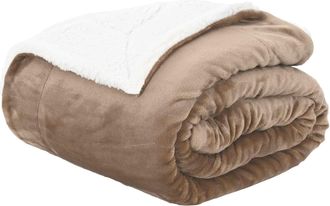 vidaXL Manta Camel 150 X 200 Cm 1.64 Kg Lana Vidaxl
