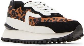 Blondo Lois Retro Waterproof Running Sneaker in Leopard Multi at Nordstrom, Size 8.5