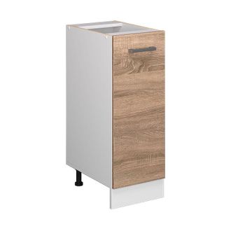Vicco Mueble Bajo Universal R-line, Sonoma, 30 Cm Con Puerta, Sin Encimera