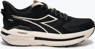 Diadora Womens Cellula Running Shoes In Black/whisper White