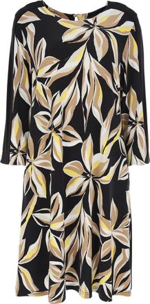 Joseph Ribkoff Trendy Korte Jurk - Dames - Korte kleedjes - Zwart - 4XL - Polyester - Kleedjes