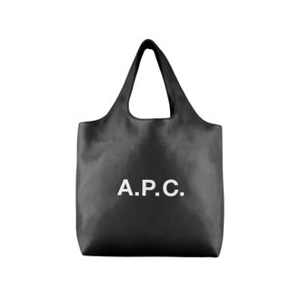 A.P.C. Tote Bags, female, Black, Size: ONE SIZE Ninon Tote