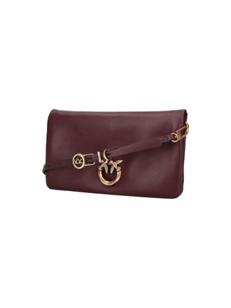 Pinko Womens Bags Red Leather
