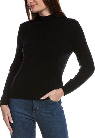 Bruno Magli Wide Rib Wool & Cashmere-Blend Sweater