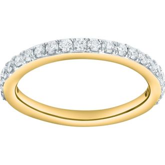 LuvMyJewelry Sabrina 0.50 Cts Natural Diamond Band 14K Gold Ring in 14K Yellow Gold at Nordstrom, Size 7
