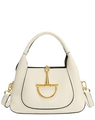 Tiffany & Fred Pebbled Leather Top Handle Bag