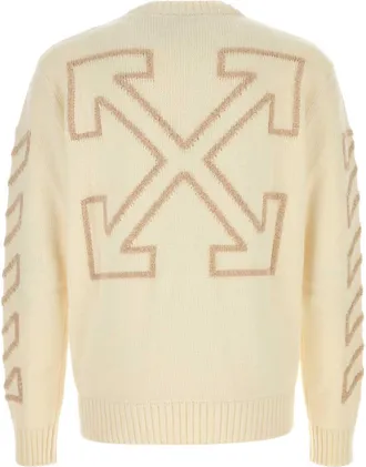 Off-white Arrow Sweater - Cream