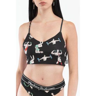Moschino Womens Black Polyester Tank Tops