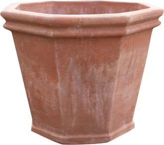 Biscottini International Jarr&oacute;n De Terracota 72x72x56 Cm Made In Italy Jarr&oacute;n Hecho A Mano Macetas Grandes De Terracota Para Plantas Jarrones De Terracot