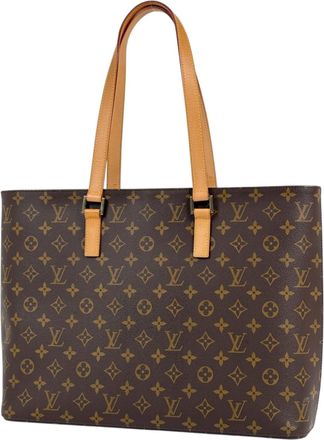 Louis Vuitton Brown Monogram Monogram Shoulder Bag Tote Bag (Pre-Owned)