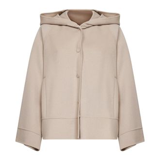 Max Mara Light Jackets, female, Beige, Size: XS Wkdoliato Coat