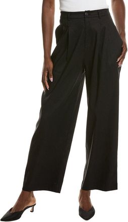 Emerson Fry Emerson Fry Essential Pleated Linen-Blend Pant
