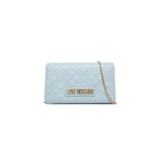 Love Moschino Cross Body Bags, female, Blue, Size: ONE SIZE Quilted Pochette