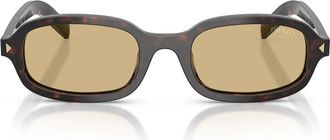 Prada Sunglasses Prd06 S 17 N70 R Root Tortoise/Light Brown Women