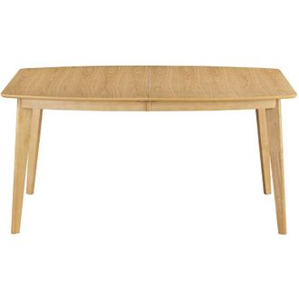 Miliboo Tavolo da pranzo allungabile scandinavo in legno chiaro L150-200 LEENA
