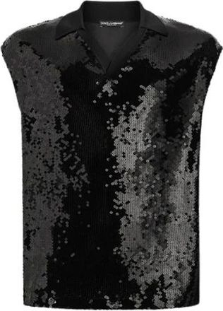 Dolce & Gabbana Uomo, Top, Nero, L, new