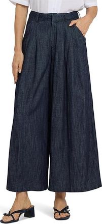 NYDJ Trouser Ankle Pants in Dark Indigo Womens Jeans Dark Indigo : 16 27, Cotton/Denim