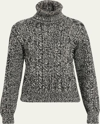 Moncler Wool-Blend Turtleneck Sweater