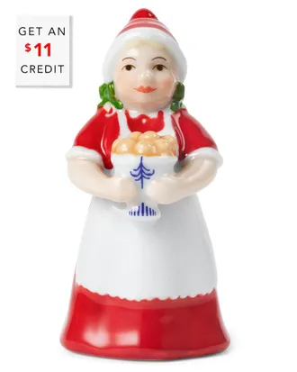 ROYAL COPENHAGEN Christmas Decor Santa Wife Figurine 2025 with $11 Credit