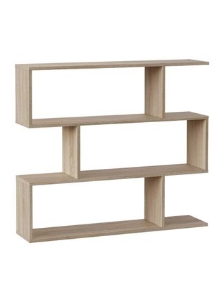Dmora Librer&iacute;a efecto madera de roble 110x25h96 cm