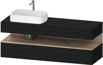 Duravit Duravit Qatego Consola Mueble Bajo Lavabo, 2 Extensiones, 2
