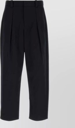 A.P.C. cropped twill trousers