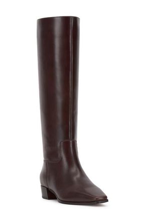 Vince Camuto Pavla Knee High Boot in Rich Mahogany at Nordstrom, Size 7.5