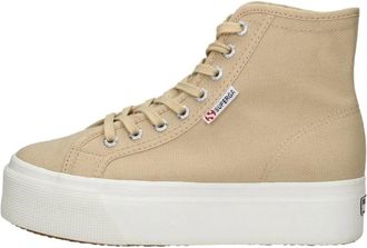 Superga 2708 Hi-Top - Dames - Sneakers - Beige - 40 EU - Katoen - Schoenen