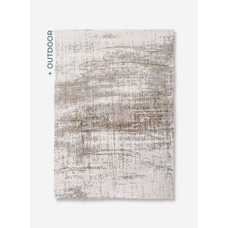 Louis De Poortere GRIFF DESIGN - TAPPETO MODERNO MAD MEN - Prodotto in Belgio - Rifinito a mano - Antiscivolo naturale - 85% cotone - 15% poliestere - Giungla di