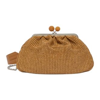 Max Mara Clutches, female, Orange, Size: ONE SIZE Pasticcino Bag Medium