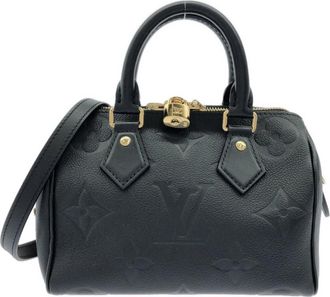 Louis Vuitton Monogram Empreinte Black Monogram Empreinte Boston Bag (Pre-Owned)
