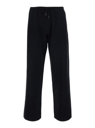 Burberry Black Regular Drawstring Pants