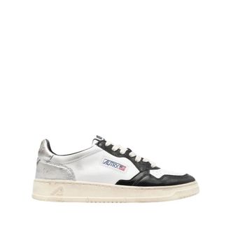 Autry Medalist Low Sneakers - Heren - Sneakers - Zwart - 44 EU - Katoen - Schoenen