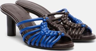 J.W.Anderson Plot woven leather sandals