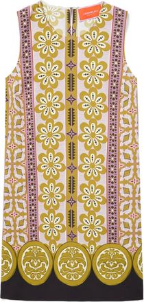 La DoubleJ Abito corto con stampa a fiori - Rosa