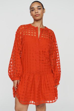 English Factory Cutwork Mini Dress