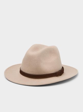 Le 31 Mens Classic supple felt Fedora Hat