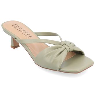 Journee Collection Journee Womens Starling Medium and Wide Width Dress Sandals